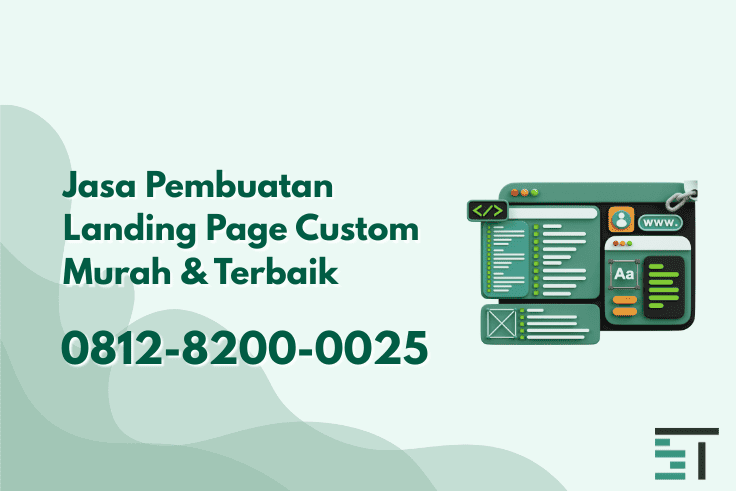 Jasa Pembuatan Landing Page Custom Mulai Rp.50.000