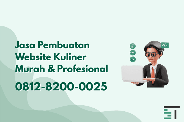 Jasa Pembuatan Website Kuliner Murah Terbaik