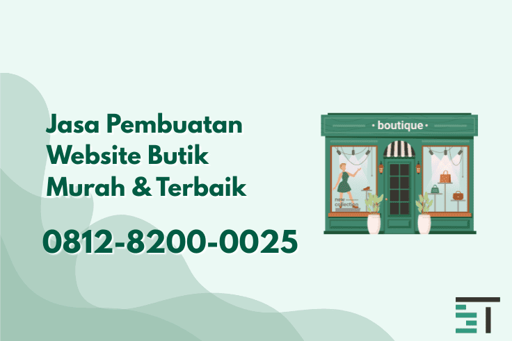 Jasa Pembuatan Website Butik Profesional