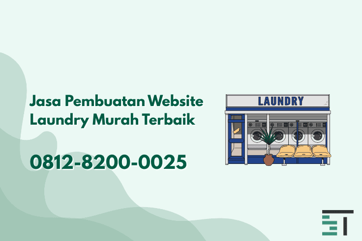 Jasa Pembuatan Website Laundry Profesional 