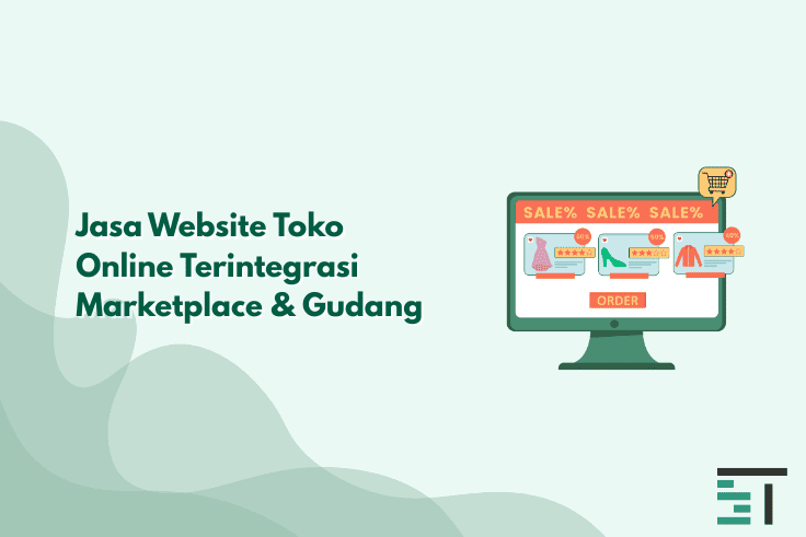 Jasa Website Toko Online Terintegrasi Marketplace & Gudang