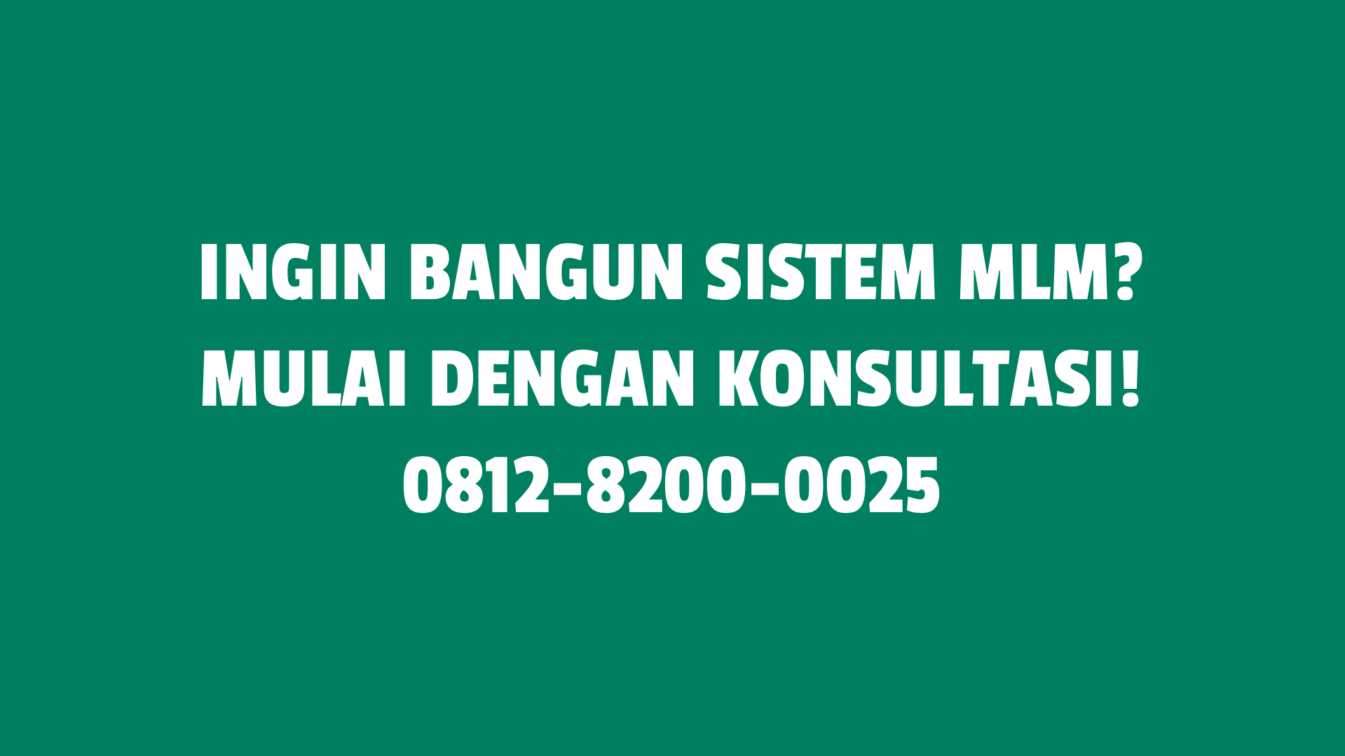 Konsultasi MLM Custom
