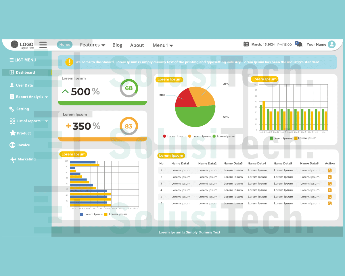 Pembuatan ERP Custom Profesional - SolusiTech