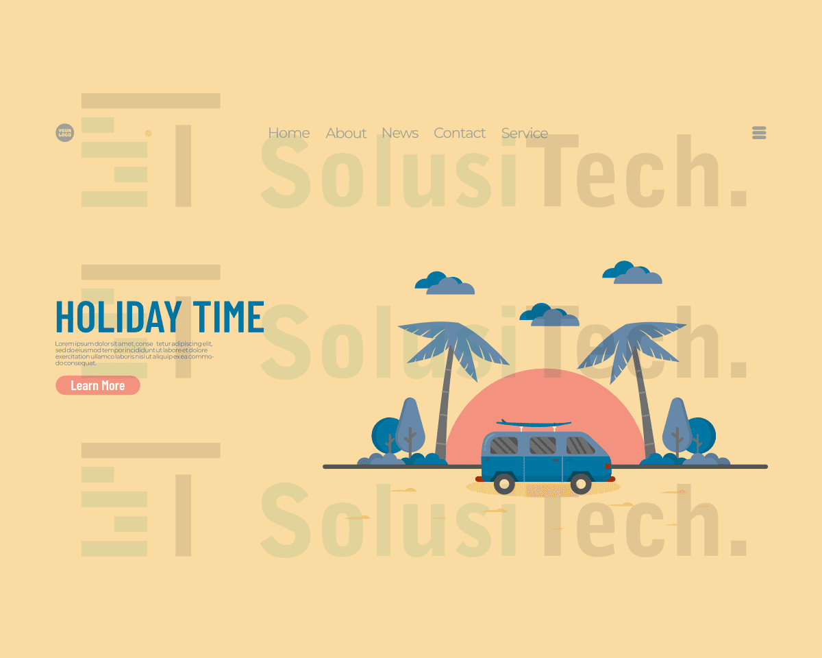 Desain Website Company Profile Responsive - SolusiTech