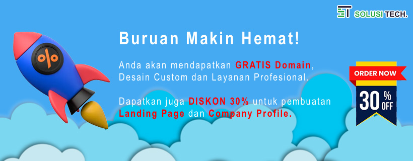 Promo Hemat Bikin Website